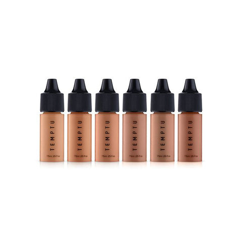 Perfect Canvas Airbrush Foundation 6-pack. Medium/Tan