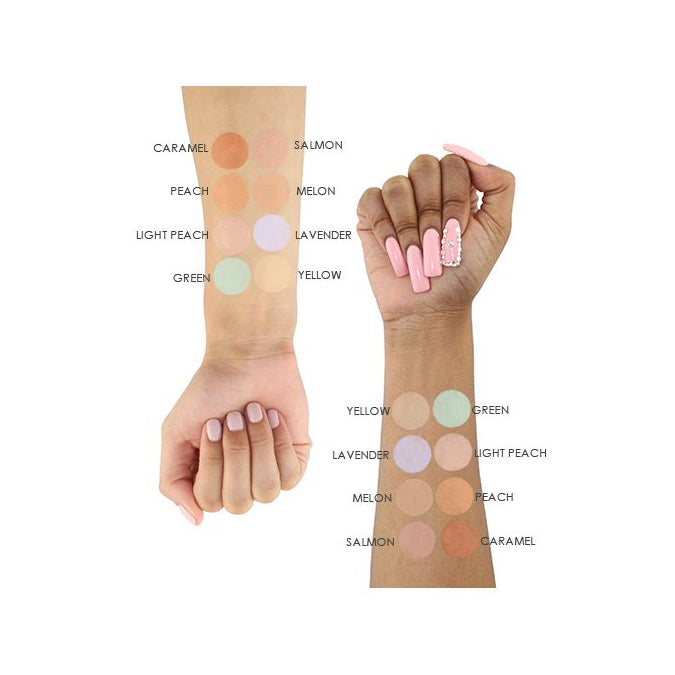 Perfect Canvas Airbrush Color Correctors Starter Set 7-pack.