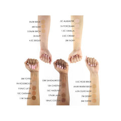Perfect Canvas Airbrush Foundation 6-pack. Fair/Light