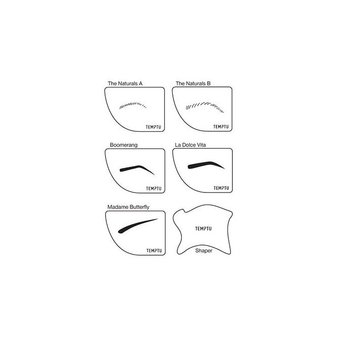 Pro Designed Brow Stencils & Shaper